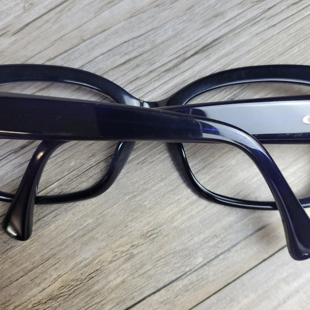 Coach Eyeglass Frames HC 8161 L146 51104L Navy Signature C Logo Womens 55-18-135